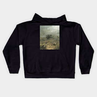 watching - pastel painting Kids Hoodie